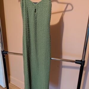 Lulu's Textured Olive Dress